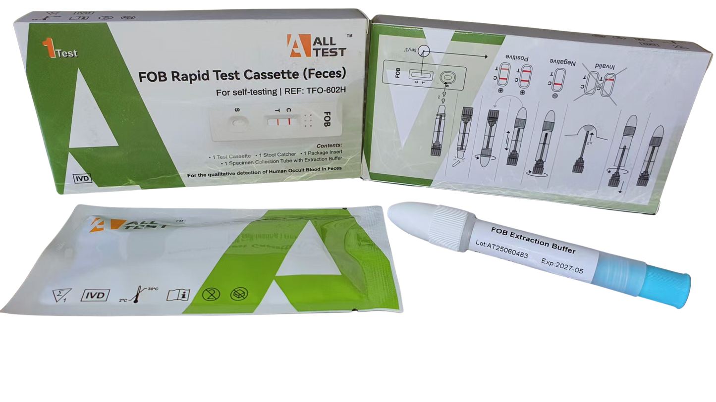 Faecal Occult Blood Rapid Test (Colon Cancer Test)