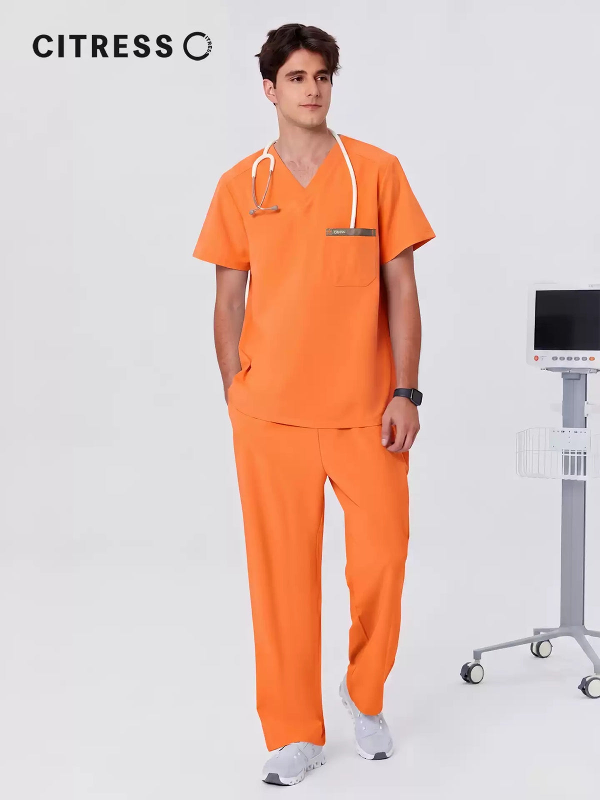 CITRESS Neon Orange Top (M)